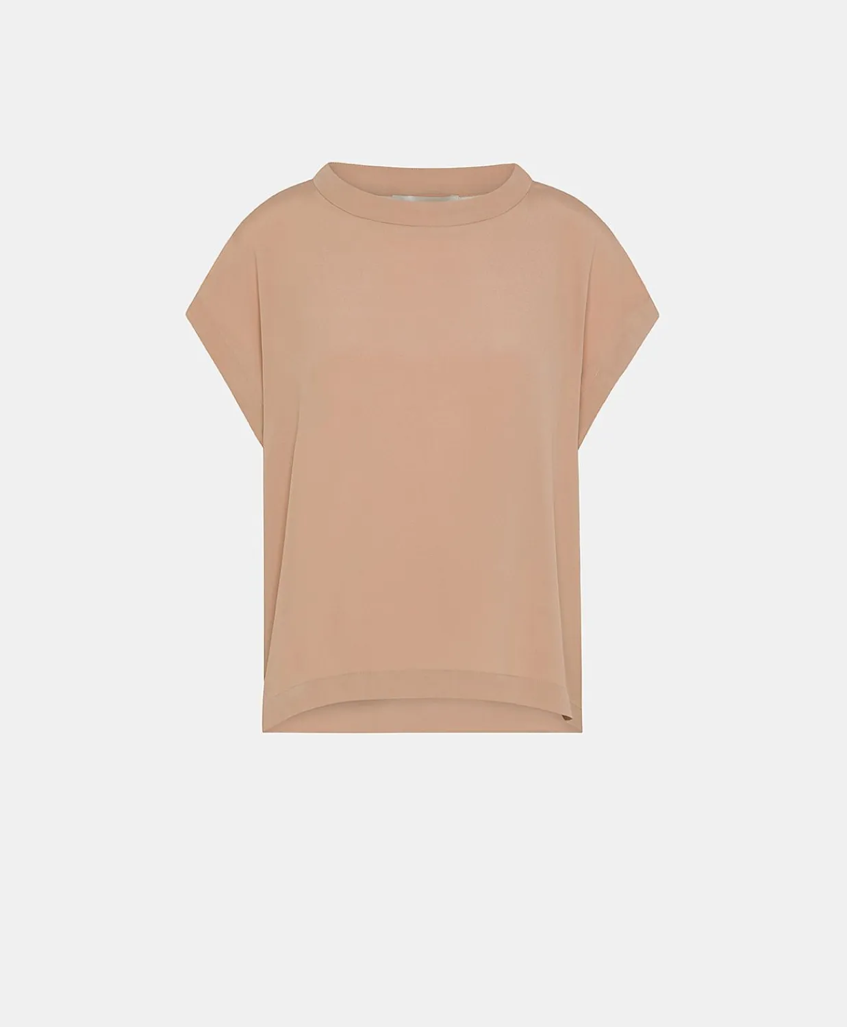 Donne Momonì Bluse E Camicie-Blusa Curacao In Acetato Seta - Nudo