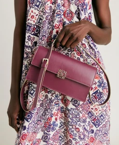 Donne Momonì Borse E Pochette-Borsa A Tracolla Sophie In Pelle Nappa - Ciclamino