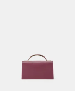 Donne Momonì Borse E Pochette-Borsa A Tracolla Sophie In Pelle Nappa - Ciclamino