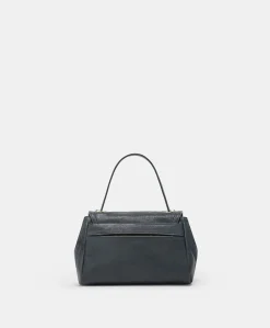 Donne Momonì Borse E Pochette-Borsa Petit Flore In Pelle - Blu