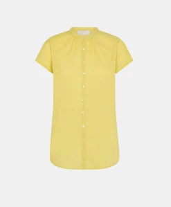 Donne Momonì Bluse E Camicie-Camicia Artora Con Voile Di Cotone - Acido