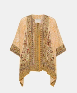 Donne Momonì Bluse E Camicie-Camicia Ray In Crepe De Chine - Bruciato/Multicolor