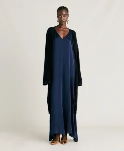 Donne Momonì Maglieria-Cardigan Costa Mesa Perlata Lurex - Blu Notte
