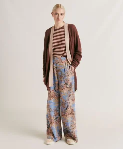 Donne Momonì Maglieria-Cardigan Flossy Perlata Dettagli Lurex - Glace'