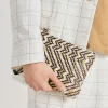 Donne Momonì Borse E Pochette-Clutch Fragua Con Intreccio - Marrone / Multicolor