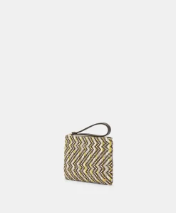 Donne Momonì Borse E Pochette-Clutch Fragua Con Intreccio - Marrone / Multicolor