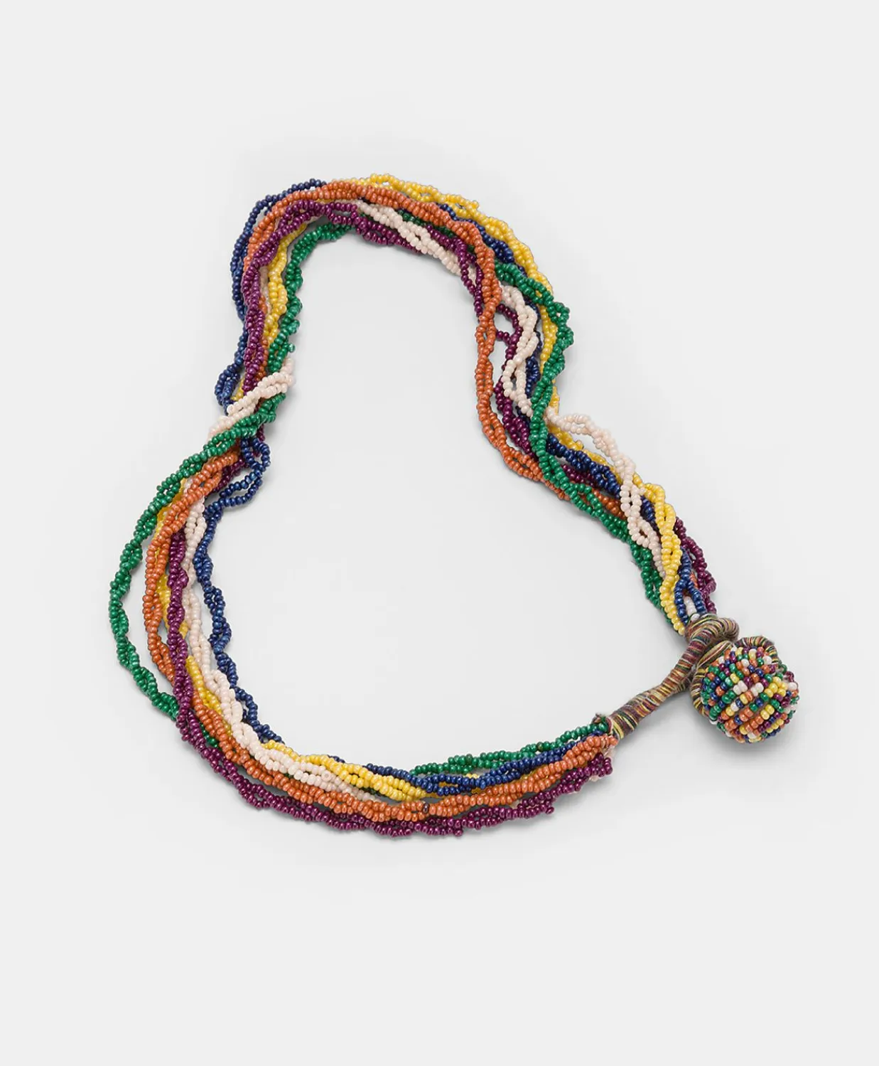 Donne Momonì Bijoux-Collana Rubiela Con Perline - Verde/Multicolor