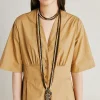 Donne Momonì Bijoux-Collana Vidrier Con Perline - Cacao Multicolor