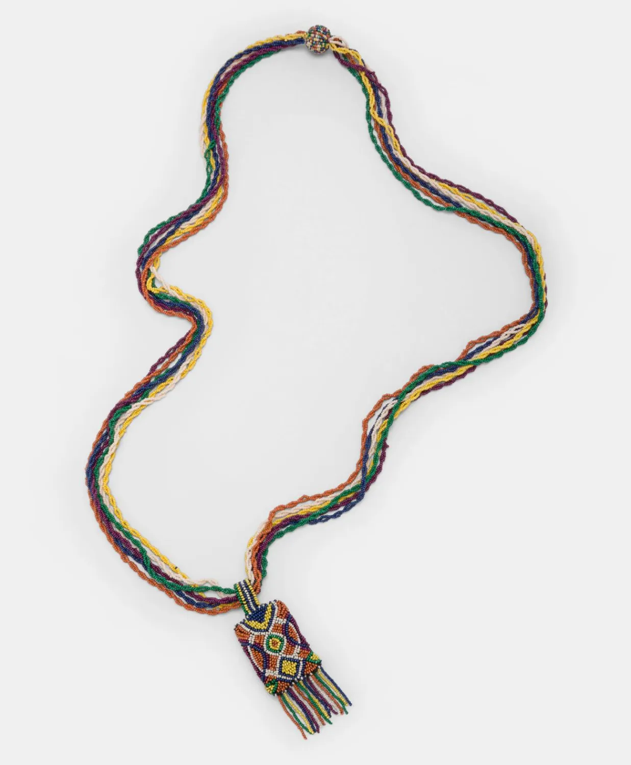 Donne Momonì Bijoux-Collana Vidrier Con Perline - Verde/Multicolor