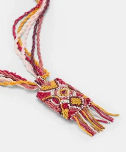 Donne Momonì Bijoux-Collana Vidrier Con Perline - Bruciato/Multicolor