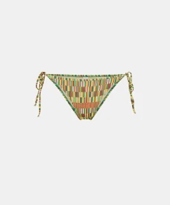 Donne Momonì Costumi Da Bagno-Costume Malene Slip - Tabacco Multicolor