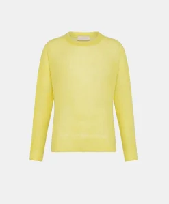 Donne Momonì Maglieria-Maglia Marmotta Perlata - Lime
