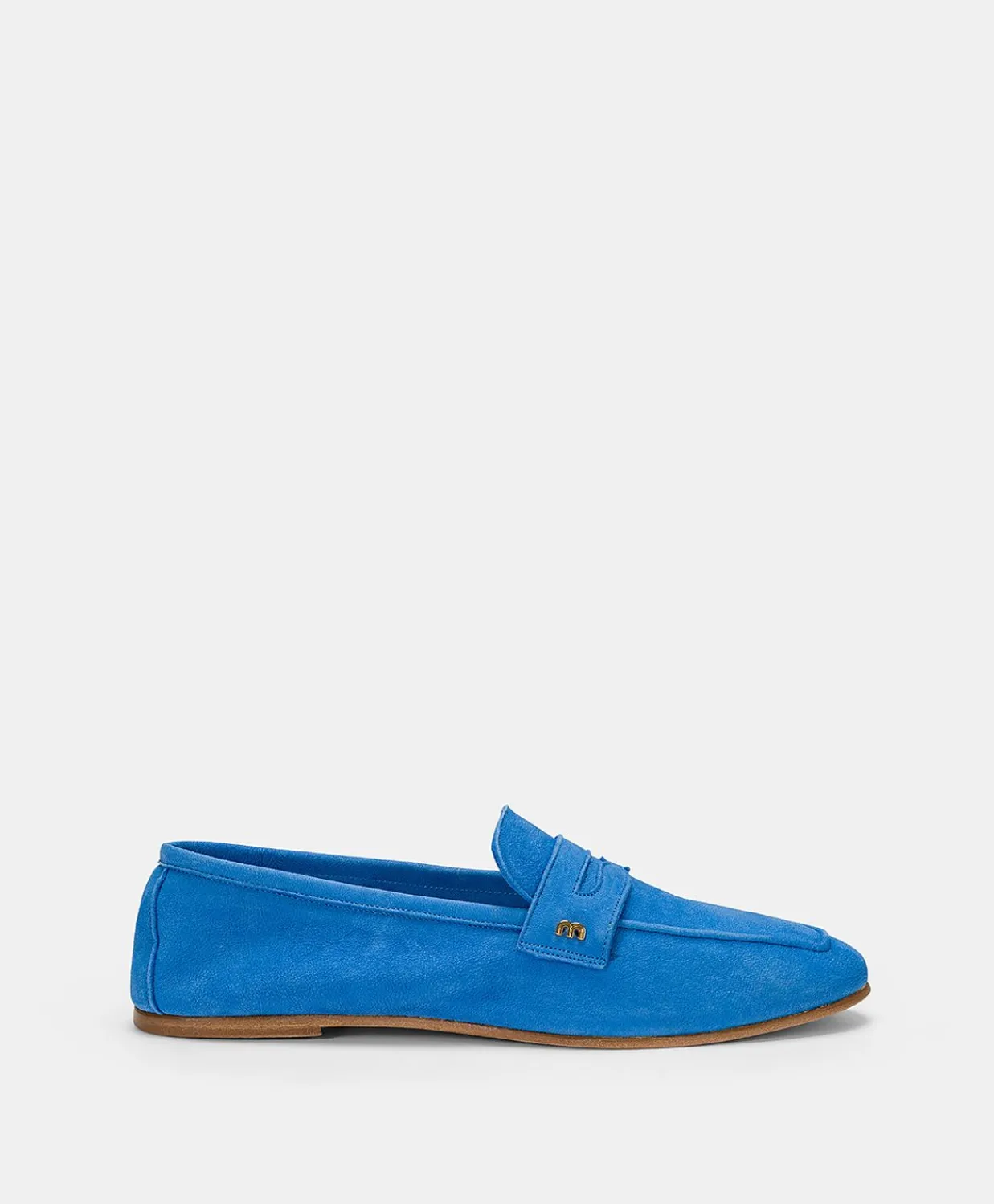 Donne Momonì Scarpe-Mocassini Moresca In Pelle - Bluette