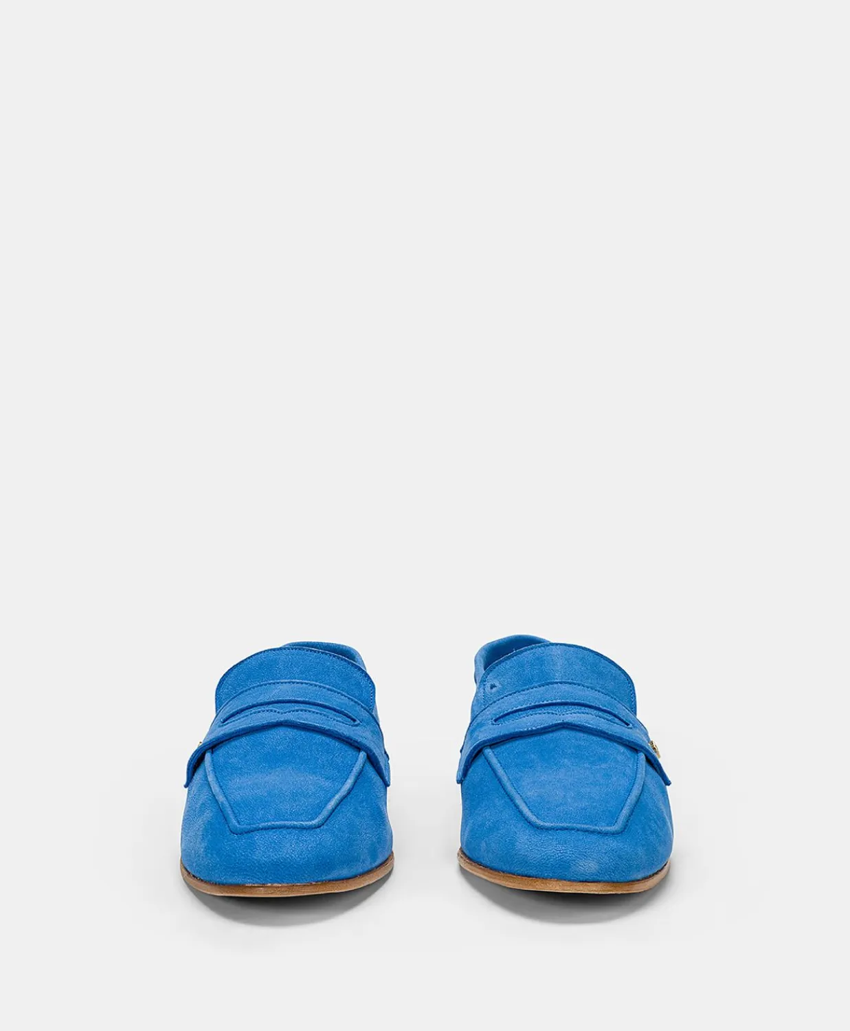 Donne Momonì Scarpe-Mocassini Moresca In Pelle - Bluette