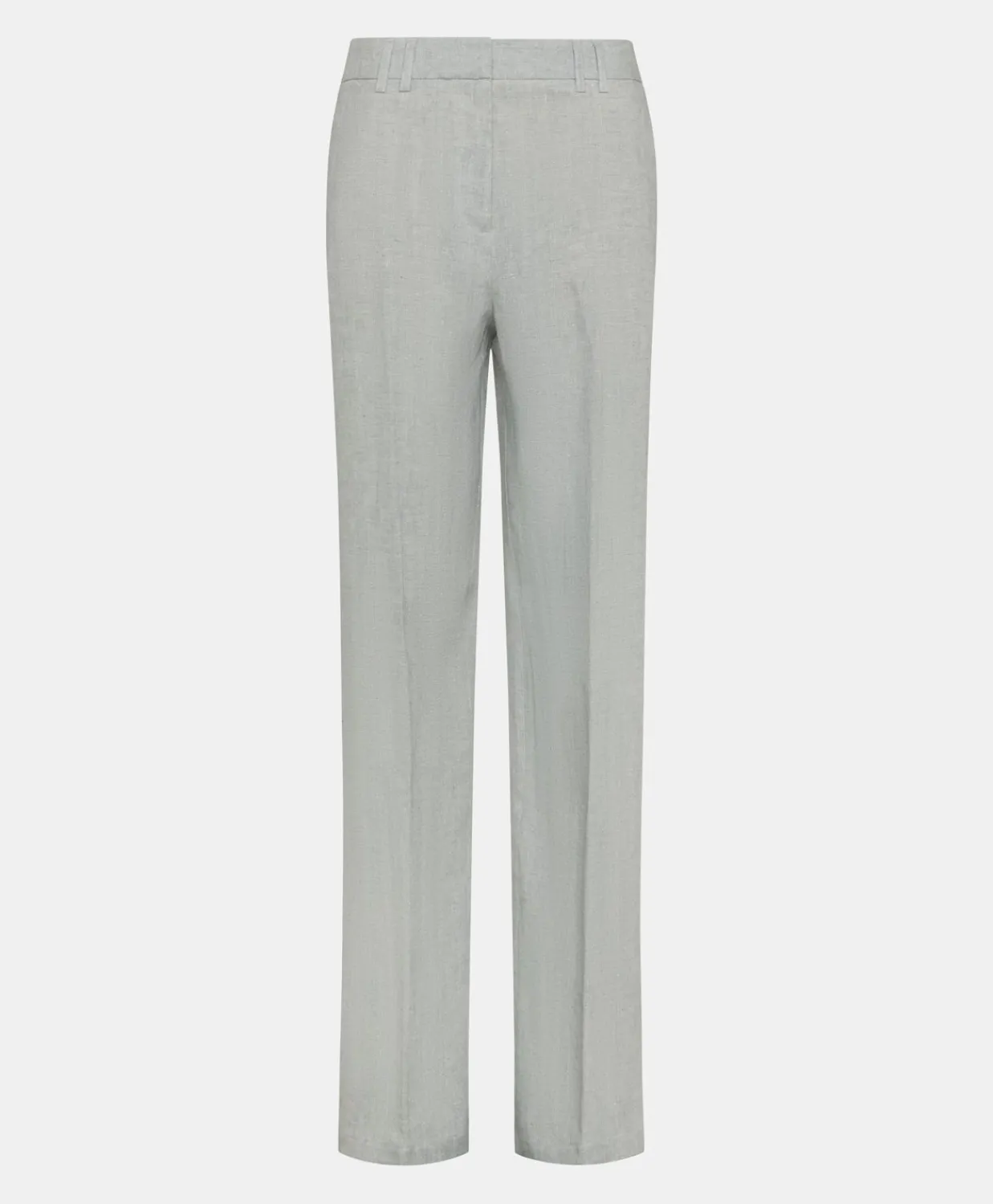 Donne Momonì Completi E Talleur-Pantalone Narciso In Lino Lurex - Grigio