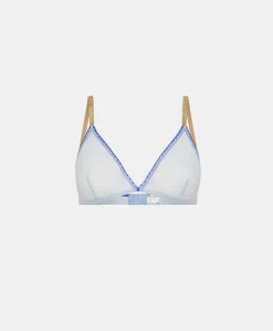 Donne Momonì Reggiseni-Reggiseno Amethist In Tulle - Nuvola