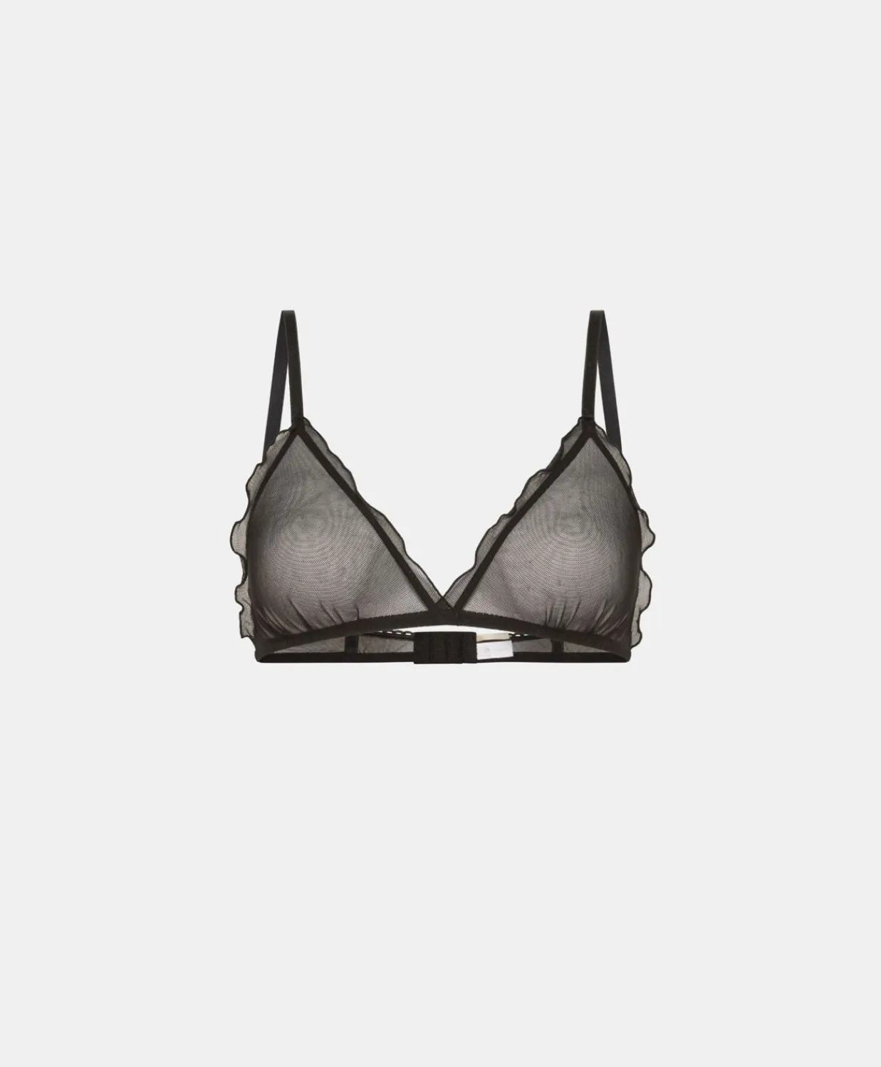 Donne Momonì Reggiseni-Reggiseno Vipera In Tulle - Nero