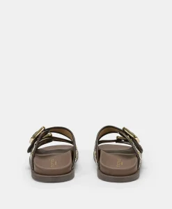 Donne Momonì Scarpe-Sandali Chamorro Con Intreccio - Marrone / Multicolor