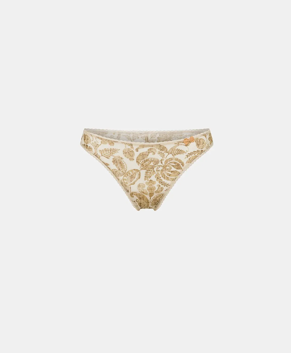 Donne Momonì Slip-Slip Arca In Nylon Stampato - Panna / Multicolor