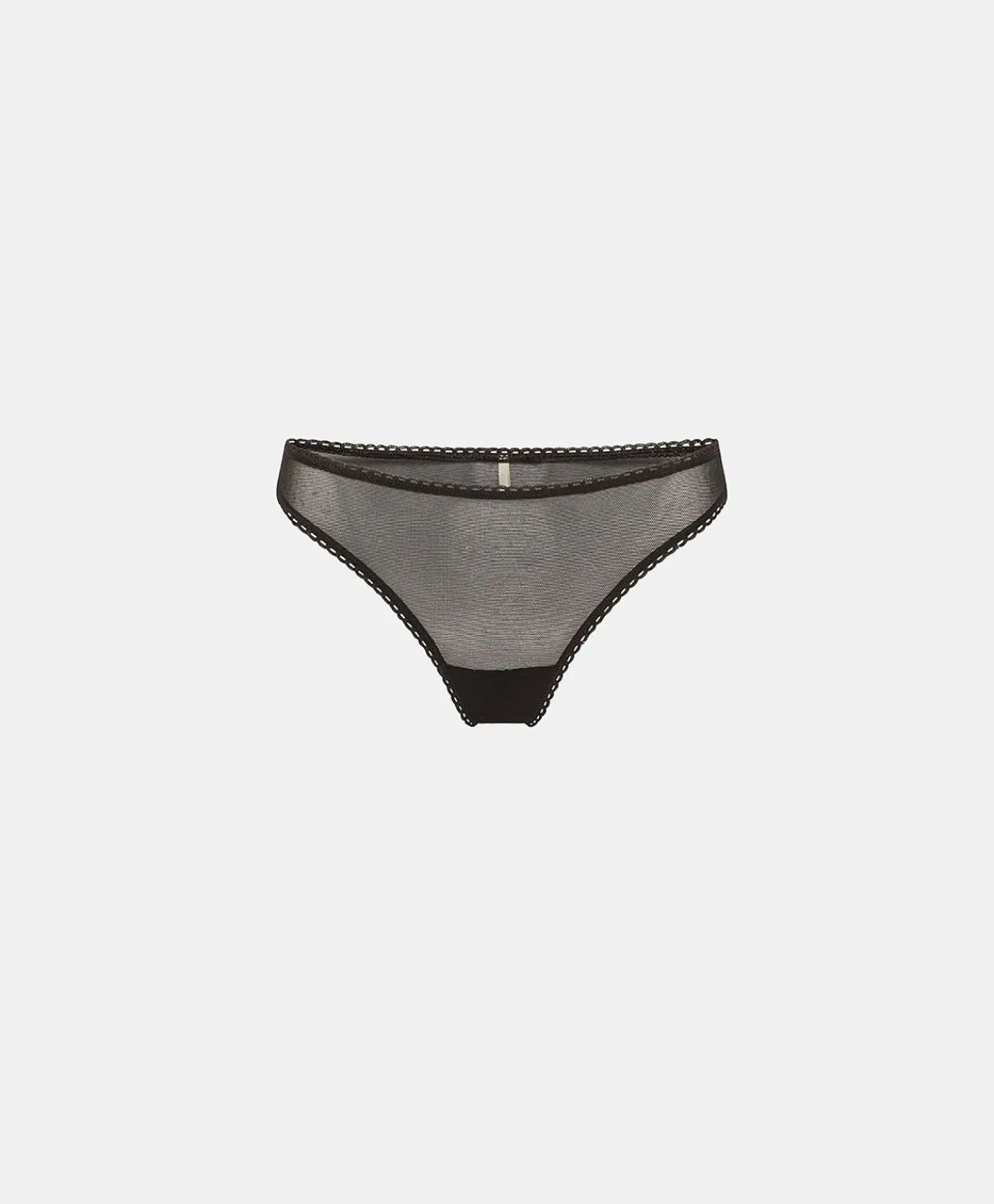 Donne Momonì Slip-Slip Arca In Tulle - Nero