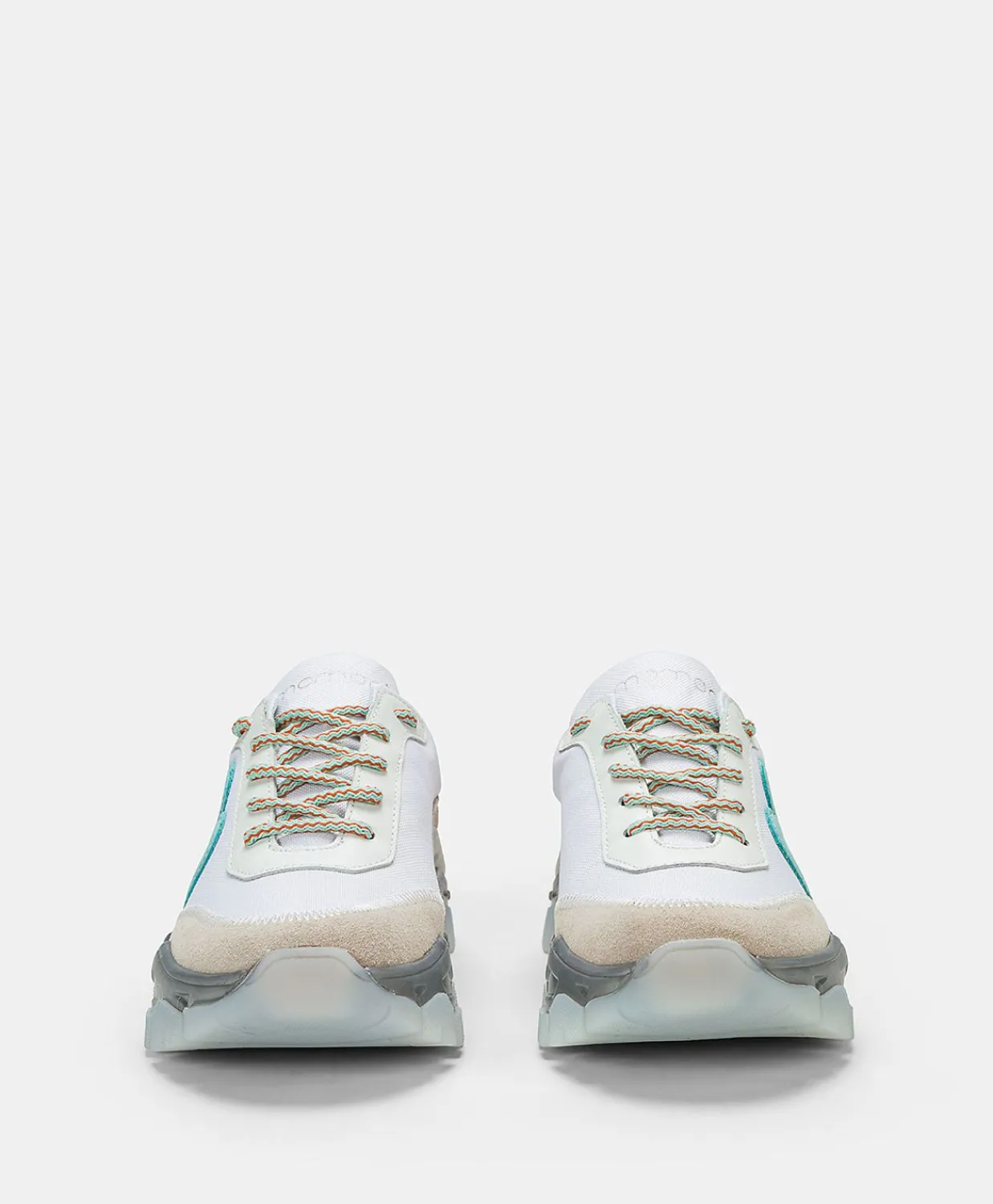 Donne Momonì Scarpe-Sneakers Puffin - Bianco/Multicolor