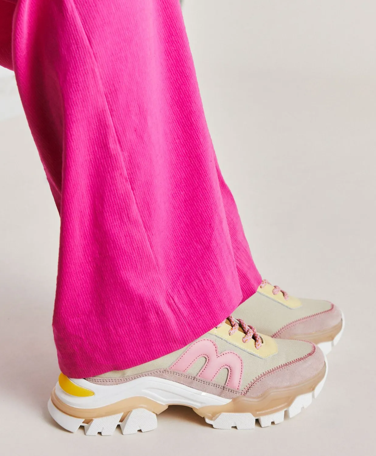 Donne Momonì Scarpe-Sneakers Puffin - Multicolor Sabbia