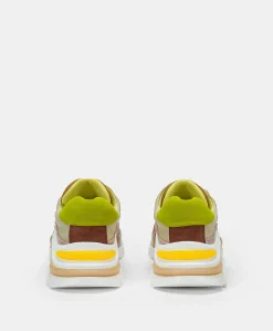 Donne Momonì Scarpe-Sneakers Puffin - Multicolor Sabbia