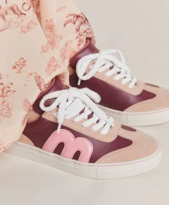 Donne Momonì Scarpe-Sneakers Venezia - Multicolor Bordeaux